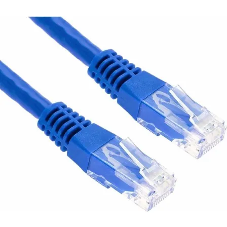 Cable de conexión Cat5e de montaje blanco, 25 metros