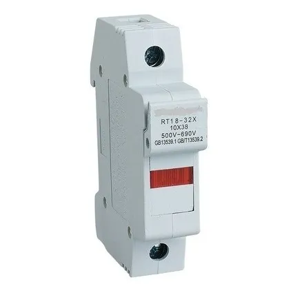 Portafusible Rt18-32 Para Fusible Zr0 10x38