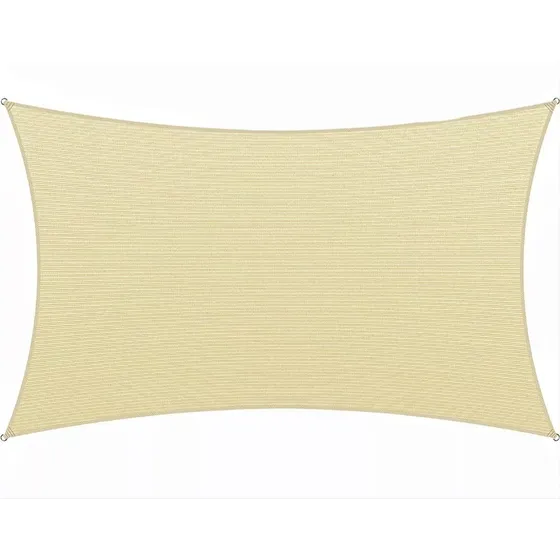 Malla Sombra Lona Toldo Rectangular Bloqueo Uv 3m X 4.8m