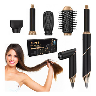 Secador De Pelo Automático 5 En 1 Con Rizador Plegable Secador De Pelo Automático 5 En 1 Con Rizador Plegable