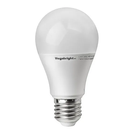 Ampolleta Led 15w 6400k E27 (100w) Megab Color de la luz Blanco
