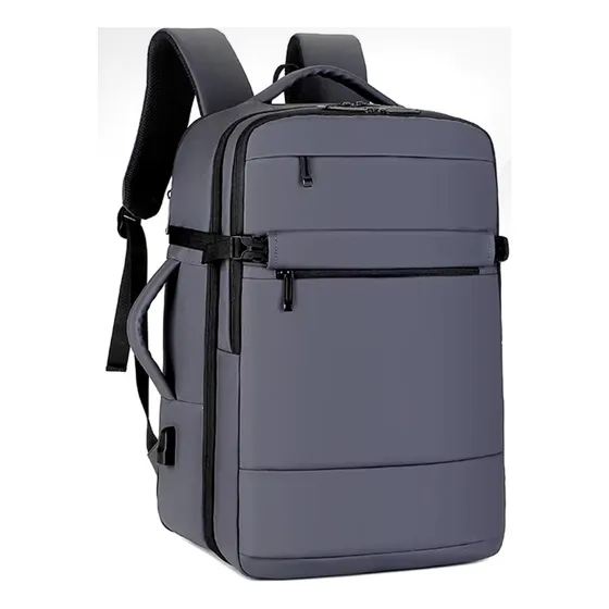 Mochila De Viaje Voyager Para Cabina Usb Grafito