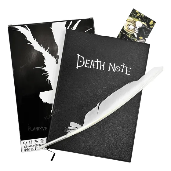 Libreta Death Note Cosplay Con Pluma 