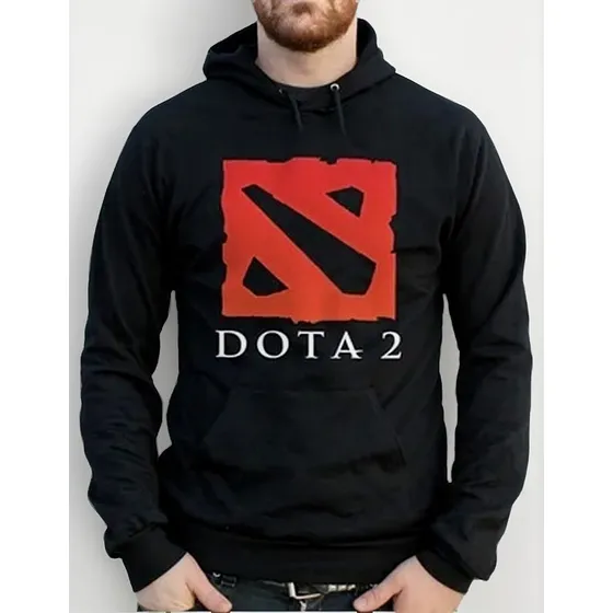 Blusa Moletom Canguru Dota 2 Game Geek Nerd Plus Size