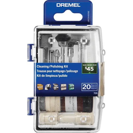 Kit De Limpieza Pulido Dremel 726 01 20pzas