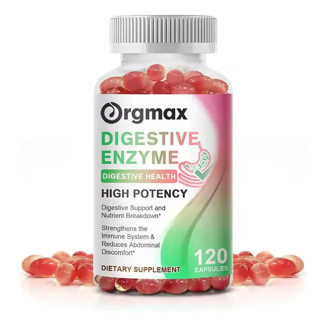 Orgmax Enzimas Digestivas Pre Y Probióticos Salud Digestiva