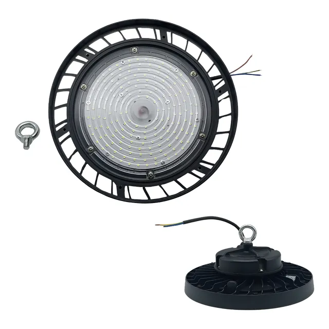Foco Techo Led Para Galpon Deposito 100w Ip65 Luz Ufo