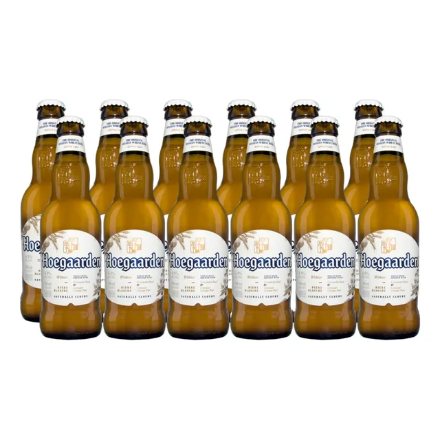 Cerveja Hoegaarden White 330ml - Caixa Com 12 Unidades