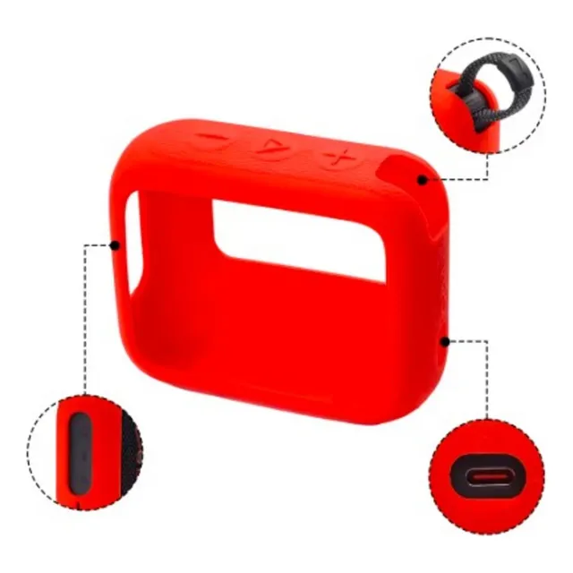 Funda Case Protector De Silicona Para Jbl Go 4