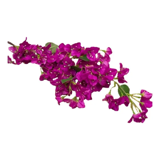 Rama Bugambilia Vara Decoración Flores Artificiales 1.2 Mts