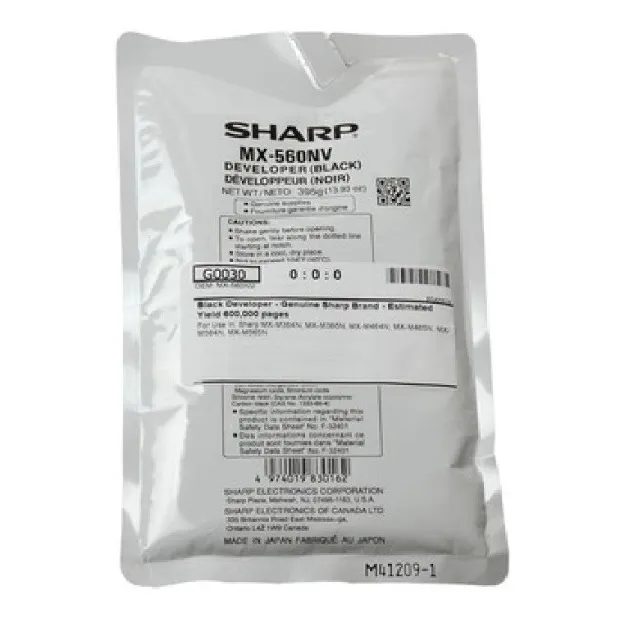 Revelador Original Sharp Mx560nv Mx561nv 364 565 464 365 564
