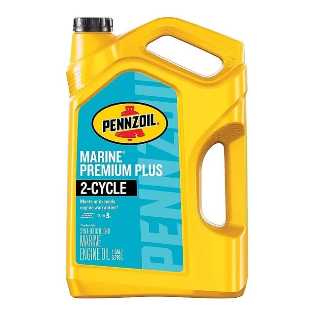 Aceite 2 Tiempos Marino Pennzoil Garrafa Galon 4 Litros
