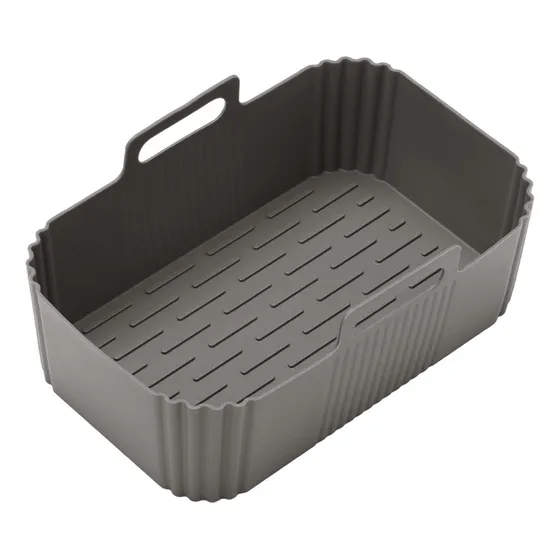 Cesta Rectangular De Silicona Para Freidora De Aire Revestim