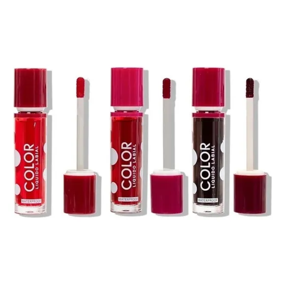 Tintas Indeleble Para Labios Efecto Coreano Saniye 3 Piezas