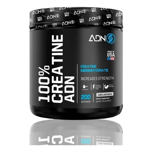 Creadn 500gr Creatina Monohidratada Adn+regalo Tienda Física