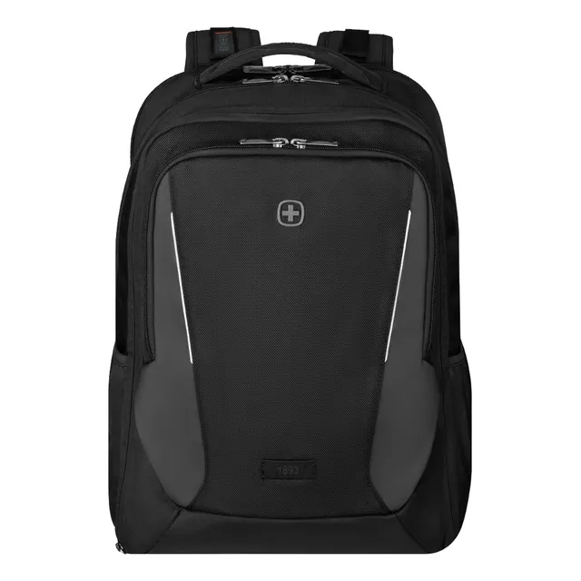 Wenger Mochila Xe Extent Para Laptop De 17 Pulgadas, Negra Color Negro Diseño de la tela Poliéster