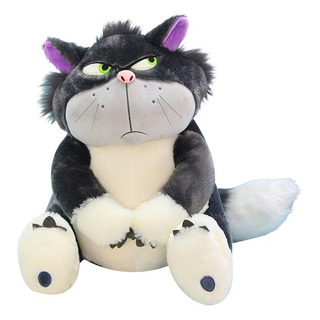 Figura De Felpa De Gato Cenicienta Lucifer De Disney, 30 Cm Figura De Felpa De Gato Cenicienta Lucifer De Disney, 30 Cm