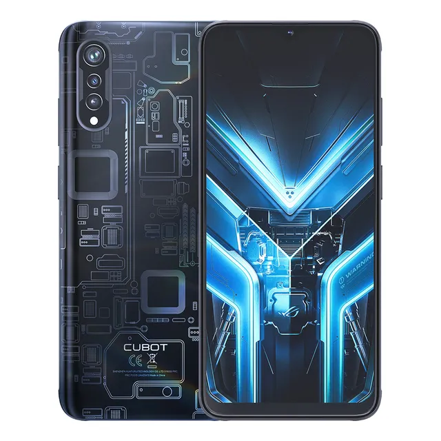 Cubot X70 Dual SIM 256 GB Tech black 12 GB RAM