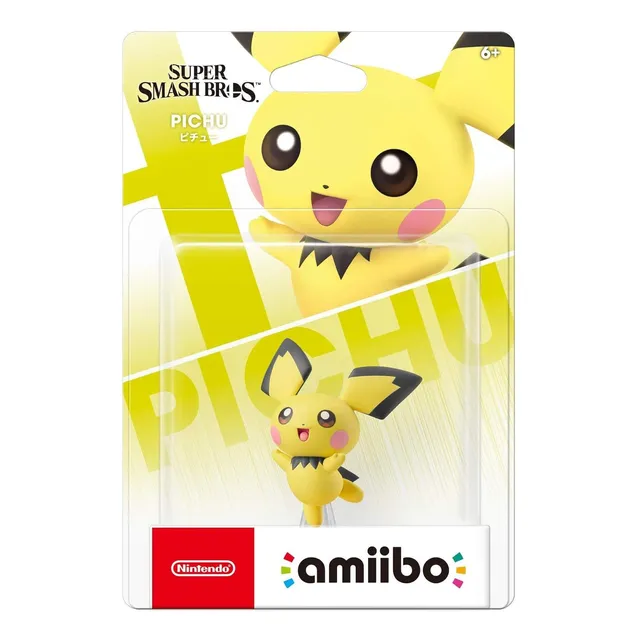 Amiibo Pichu Super Smash Bros Serie Nuevo Y Sellado