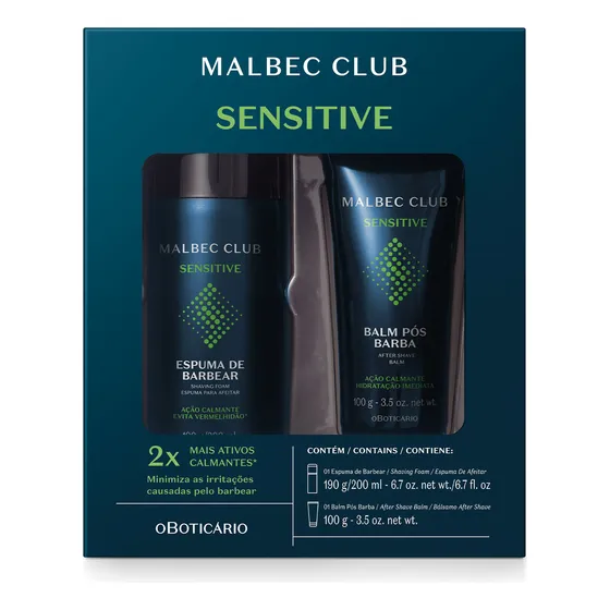 O Boticário Kit Club Sensitive (2 Itens)