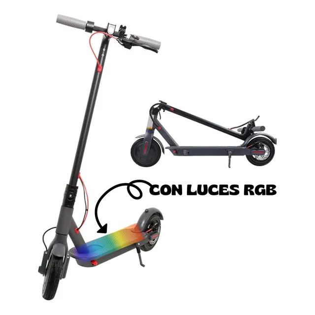 Scooter Monopatin Hoverboard Electrico Led Plegable Adulto