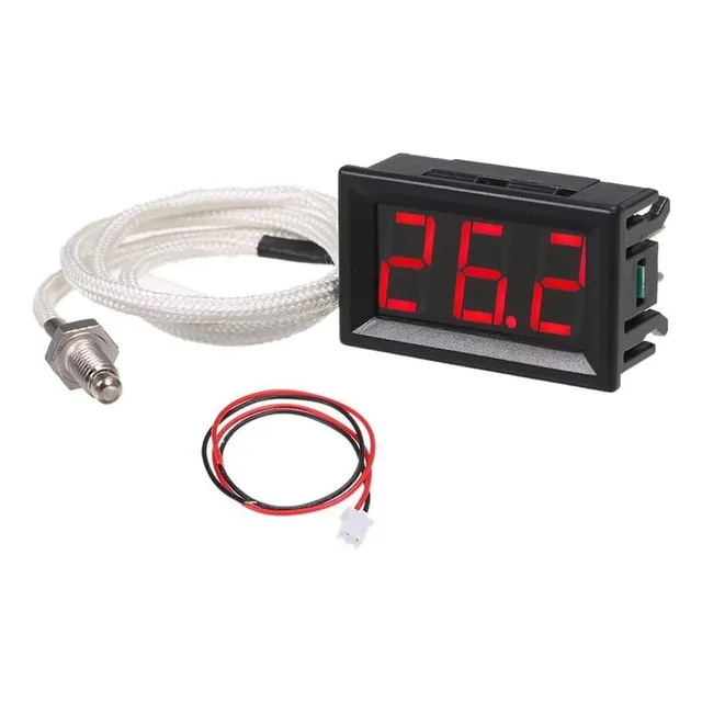 Termómetro Pantalla Digital Dc 12v Alta Temperatura -30+800c