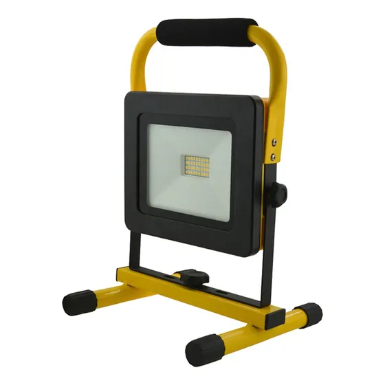 Reflector Led Recargable 50w Emergencia Ip44 Brazo Base Amar