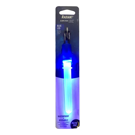 Lámpara Nite Ize Led Blue Mini Glow Stick Flota En El Agua Linterna Azul Luz Azul