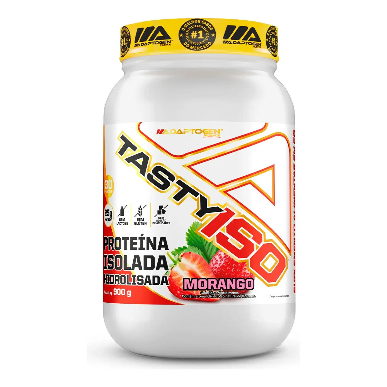 Tasty Iso 900g Whey 100% Hidrolisado E Isolado - Adaptogen