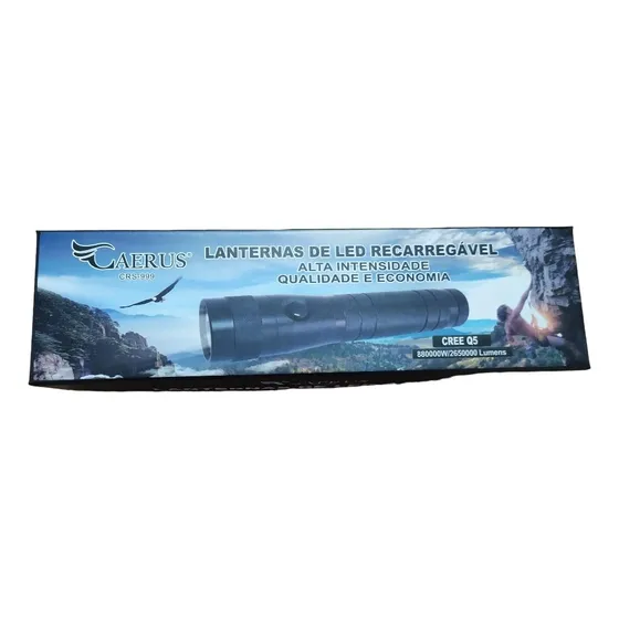 Lanterna Tática Estilo Maglite 2 Pilha 33000 Lumens Oferta