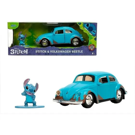 Jada Volkswagen Beetle Lilo Y Stitch Jada Toys 1:32 Vocho