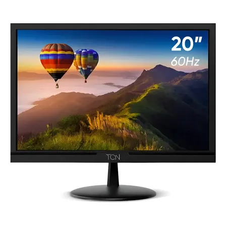 Monitor Tcn 20 Oneview Led Hd+ 60hz 5ms Hdmi/vga Bivolt Pto Preto 127/220v