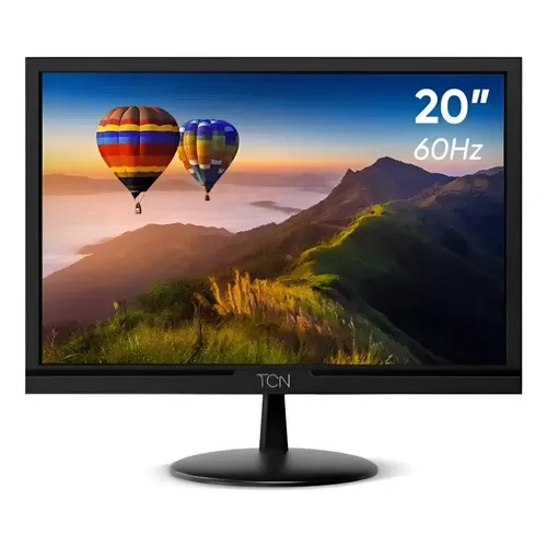 Monitor Positivo 19eb13p Dvi Vga Tela 19 Led Base Giratória Preto