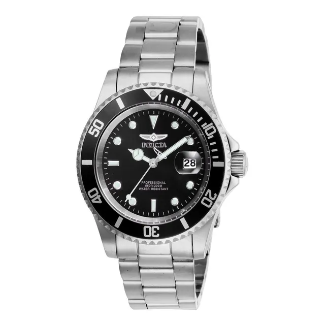 Reloj Invicta 26970 Color de la correa Plateado Color del fondo Negro