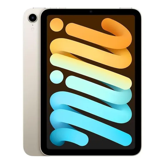 Apple iPad Mini (6ª Geração) A15 Bionic (8,3 , Wi-fi, 256gb) Cor Branco - Distribuidor Autorizado