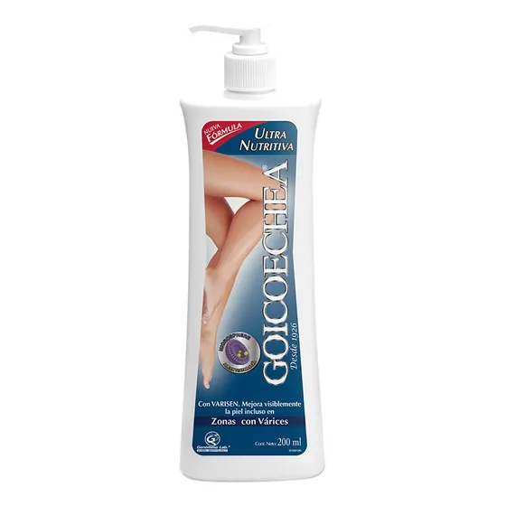 Crema Corporal Anti Varices Ultra Nutritiva Goicoechea 200ml