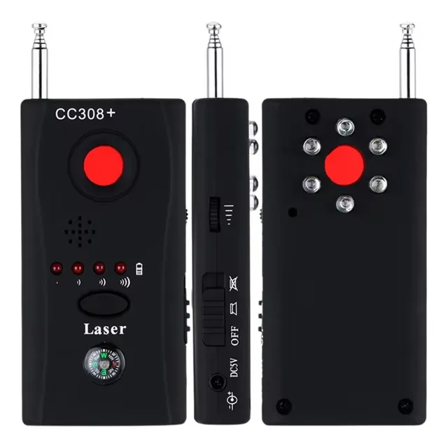 Detector De Câmera Escondida Escuta Grampo Anti Espião Spy