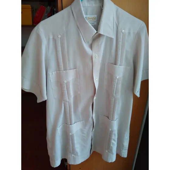 Guayabera Para Caballero Manga Corta Talla L Usada