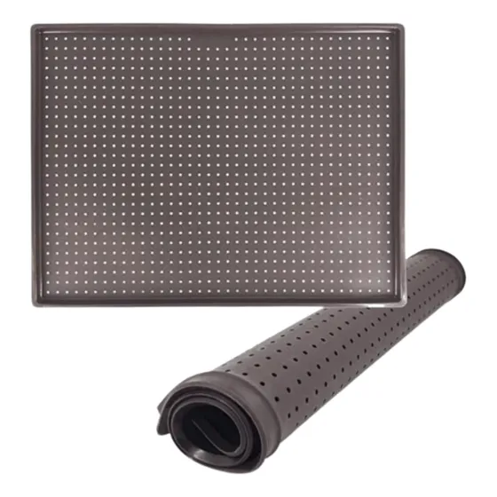 Base Placa Silicona Antiadherente Microperforada Rectangular