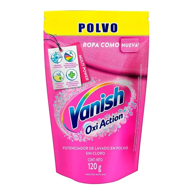 Desmanchador Vanish Polvo Pink 120 Gr