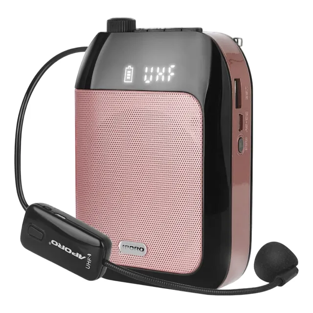 Microfono Vincha Parlante Bt Usb Radio Conferencia Sin Cable