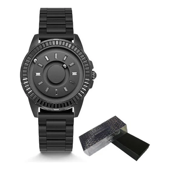 Reloj De Bola Magnético De Acero Inoxidable De Lujo Eutour P