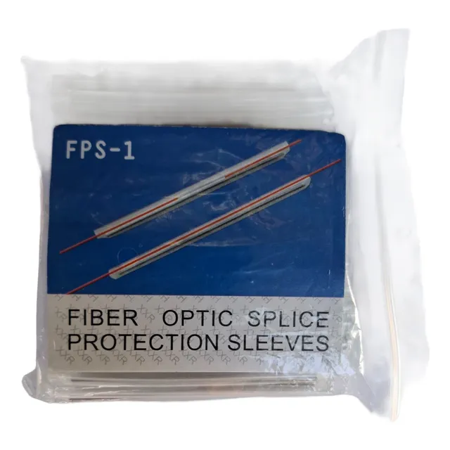 Protector Empalme Fusión Fibra Termo Retráctil Pack 100u