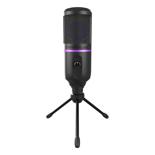 Microfono Gamer Pmi-101 Ethos 100t Primus Color Negro