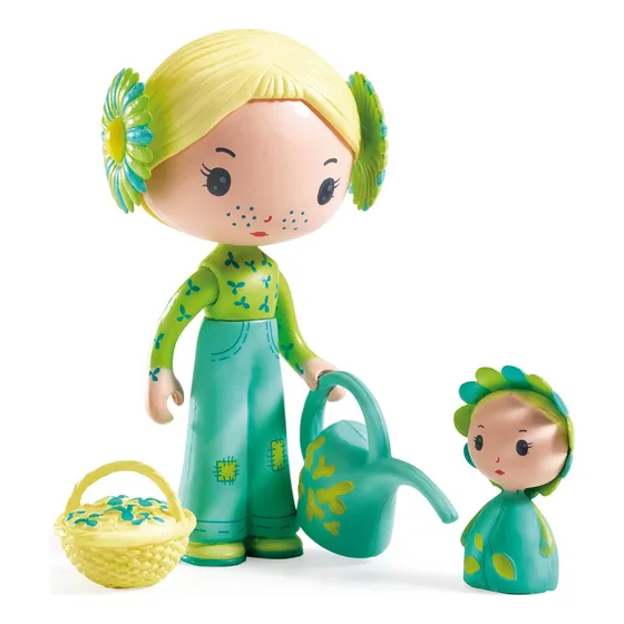 Flore & Bloom Muñeca Con Mascota Tinyly Djeco