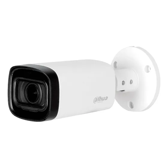 Camara Bullet 2mp Lente Motorizado 2.7-12mm Ir 80m Ip67 Color Blanco