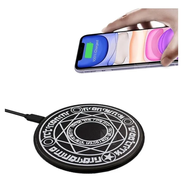 Base Cargador Inalambrico Celular Carga Rapida Universal Color Ab