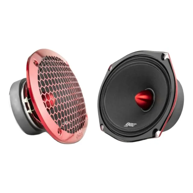 Par Bocinas Medios Rangos Ds18 Pro-x694bm 6x9 PuLG 400w Máx Color Negro