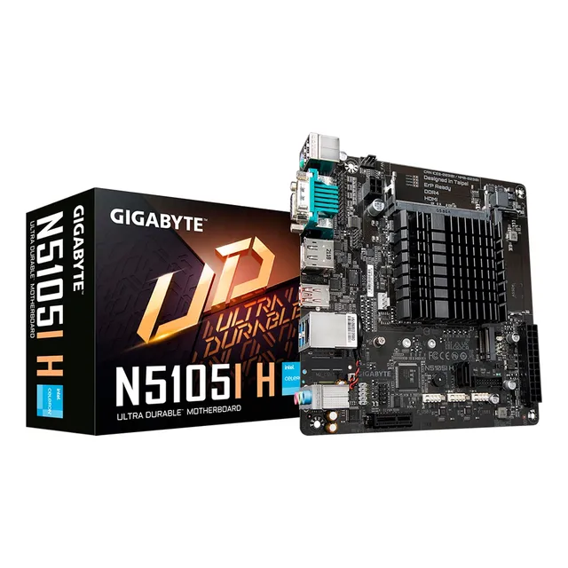 Mother Y Micro Integrado Gigabyte N5105i H Intel Quad Core