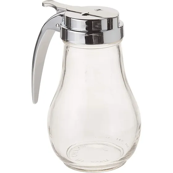 Dispensador Tarro Miel Sirop Azucar Jarabe Winco
